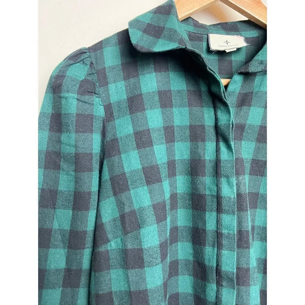 Tuckernuck Green Saranac Shirt Sz. XS - Picture 6 of 10